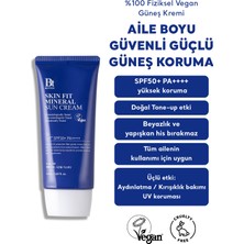 Benton Skin Fit Mineral Sun Cream SPF50+ PA++++ 50ml %100 Fiziksel Vegan Güneş Kremi