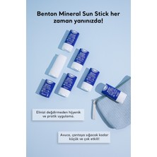 Benton Mineral Sun Stick SPF50 PA++++ 15g %100 Fiziksel Vegan Stick Güneş Koruyucu