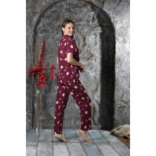 Sude Homewear Kadın Moonlight Kısa Kol Pijama Takımı