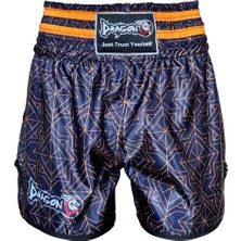 DragonDo MT3405 Muay Thai Şortu Kick Boks Şortu Dijital Baskılı Antrenman Şortu