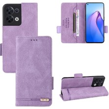 Colorful Shop Oppo Oppo 8t 4g Deri Için Kılıf Folio Flip Case ile Tam Koruma (Yurt Dışından)