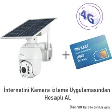 RXR C16 4G Solar Güneş Panelli Sim Kartlı 4G IP Kamera