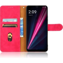 Colorful Shop T-Mobile Revvl 6 5g Koruyucu Kapak Deri Folio Flip Case Için Kılıf (Yurt Dışından)