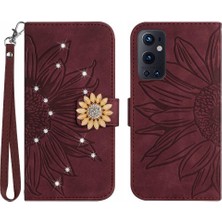 Colorful Shop Oneplus 9 Için Kılıf Pro Telefon Kılıfı Darbeye Tpu Kabuk Kapak Cüzdan Kredi (Yurt Dışından)