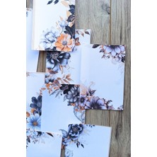 Mona Craftist 15 Adet Eskitme Vintage Gül Scrapbook Kağıt Seti Bullet Journal Dekupaj Kağıdı