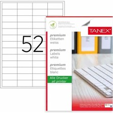 Tanex Laser Etiket KOD2022 x 50MM x 22MM