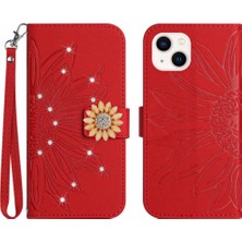 Colorful Shop Iphone 14 Telefon Kılıfı Için Kılıf Kart Tutucu Flip Cüzdan Kredi Kartı Tpu Pu (Yurt Dışından)