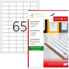 Tanex Laser Etiket Kod 2165 38.1mm x 21.2mm