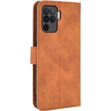 Colorful Shop Oppo Için Kılıf A94 4G/F19 Pro 4g/reno5 F 4g Tam Koruma Deri Folio (Yurt Dışından)