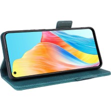 Colorful Shop Oppo A78 4g Tam Koruma Deri Için Kılıf Folio Flip Case Kart Kapak (Yurt Dışından)