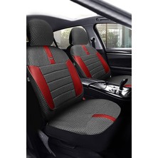 Trobus Peugeot 407 Sedan 2004-2011 Aracınıza Uyumlu Koltuk Kılıfı Ticari Siyah Krm