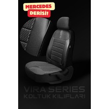 Trobus Fiat 500L Hachback 2013 Aracınıza Uyumlu Koltuk Kılıfı Ticari Siyah