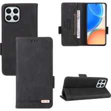 Colorful Shop Onur X8 Deri Folio Flip Case Kart Ekleme Koruyucu Tam Için Kılıf (Yurt Dışından)