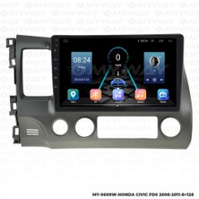 Newspace Honda Fd 6 Android 8gb Ram 128GB Rom QLED Ekran Carplay Navigasyon Multimedya