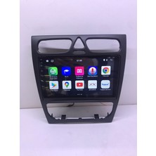 New Space Mercedes C Class Android 8gb Ram 128GB Rom QLED Ekran Carplay Navigasyon Multimedya