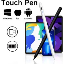 Fogy Xiaomi Huawei Samsung Apple Uyumlu Pencil Stylus Eğim Özellikli Şarj Göstergeli Çizim Kalemi