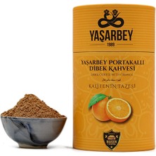 Yaşar Bey PORTAKALLI DİBEK KAHVESİ 400 GR [AROMASIZ-PARÇACIKLI ÖĞÜTÜLMÜŞ]-(HEDİYELİK KUTU)