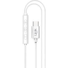 Linktech H72 Ekstra Bass Type-C Kulak Içi Kablolu Kulaklık