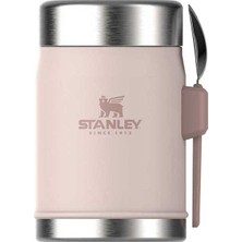 Stanley Classic Legendary Yemek Termosu Kaşıklı 0,4 L Açık Pembe