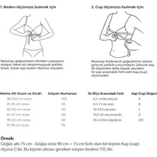 Belvü Balenli Dantelli Desteksiz Toparlayıcı Sütyen 1159