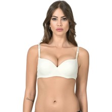 Belvü 1108C-BEYAZ– Straples Içi Boş Mikro Tulum Sütyen 1108 C