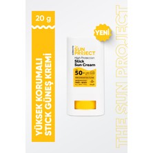 Görkito The Sun Project Yüksek Korumalı Yeni Nesil Filtreli Suya Dayanıklı Stick Güneş Kremi 50+ Spf Pa++++ 20 G