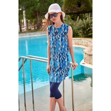 Marina Paraşüt Taytlı Yarı Kapalı Mayo M2445