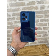 Vip Case Redmi Note 12 Pro |5g| Parlak Kamera ve Darbe Korumalı Kenarları Renkli Arkası Şeffaf  Berry Kılıf