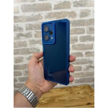 Vip Case Redmi Note 12 Pro |5g| Parlak Kamera ve Darbe Korumalı Kenarları Renkli Arkası Şeffaf  Berry Kılıf