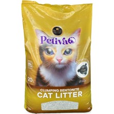 Petiva Süper Premium Aktif Karbon Kedi Kumu 20 L