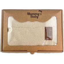 Mummy's Baby Organik Pamuk Battaniye 80x100 Bej