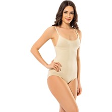 Miss Modinn Kadın Beyaz Modinn 1135 Çıtçıtlı Body Korse