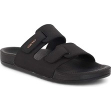 Ceyo 2021-BAHAMA-16 Unisex Tam Anatomik Terlik - NKT02021-SIYAH-45