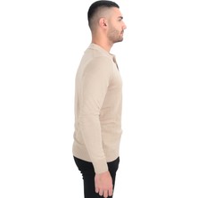 Cengiz Inler Polo Yaka Basic Erkek Triko Kazak