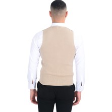 Cengiz Inler Düğmeli Erkek Triko Yelek