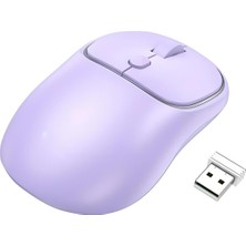 Polham 2.4g Çift Modlu Aerodinamik Sessiz Kablosuz Mouse,  Windosw, Linux, Mac Os Uyumlu Mouse