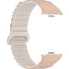 AktarMobile Redmi Watch 4 / Mi Band Pro 8 Uyumlu Magnetik Silikon Kordon & Kasa Koruma 2 In 1 Premium Kayış