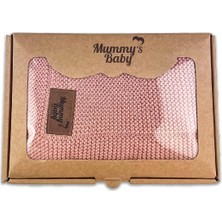 Mummy's Baby Organik Pamuk Battaniye 80x100 Pembe