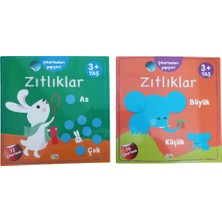 Çıkartmalı Etkinlik Kitabım 2'li Set Zıtlıklar