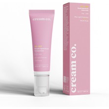 Cream Co. Leke Karşıtı Aydınlatıcı Cilt Tonu Eşitleyici Yüz Güneş Kremi SPF 50+ Tüm Cilt Tipleri