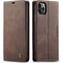 Mays Home1 Iphone 11 Için Flip Case Pro Max Vintage Pu Deri Cüzdan Kılıf Kart Yuvası (Yurt Dışından)