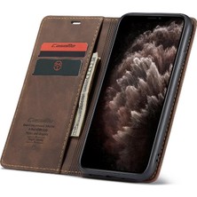 Mays Home1 Iphone 11 Için Flip Case Pro Max Vintage Pu Deri Cüzdan Kılıf Kart Yuvası (Yurt Dışından)