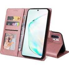 Mays Home1 Samsung Galaxy Not 10 Pro Üç Kart Yuvaları Premium Deri Için Flip Case (Yurt Dışından)