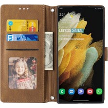 Mays Home1 Samsung Galaxy S23 Ultra Darbeye Koruyucu Cüzdan Kılıf Için Flip Case (Yurt Dışından)