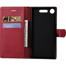 Mays Home Sony Xperia Xperia Için Flip Case Yüksek Kaliteli Deri Iş Cüzdan Telefon (Yurt Dışından)