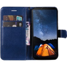 Mays Home Sony Xperia 10V Için Flip Case Yüksek Kalite Deri Klasik Düz Renk (Yurt Dışından)