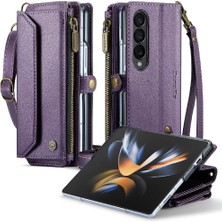 Mays Home1 Samsung Galaxy Z Için Crossbody Durumda Kat 4 5g Cüzdan Kılıf Kadınlar Için Kılıf (Yurt Dışından)