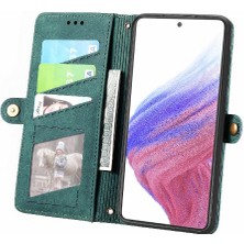 Mays Home1 Samsung Galaxy Için Flip Case A53 5g Deri Kılıf Cüzdan Basit Iş (Yurt Dışından)