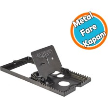 Nzb Fare Tuzağı Kapanı Yakalama Mekanik Klasik Metal Sac
