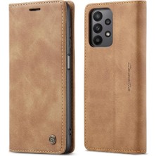 Mays Home1 Samsung Galaxy A23 Için Flip Case 4g/5g Manyetik Kapatma Darbeye Kapak Pu (Yurt Dışından)